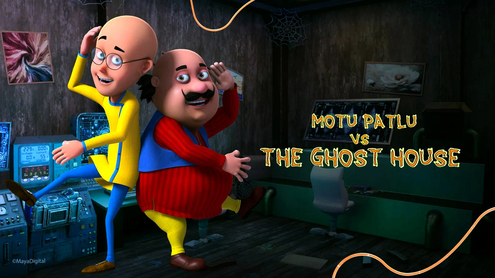 Motu Patlu vs the Ghost House