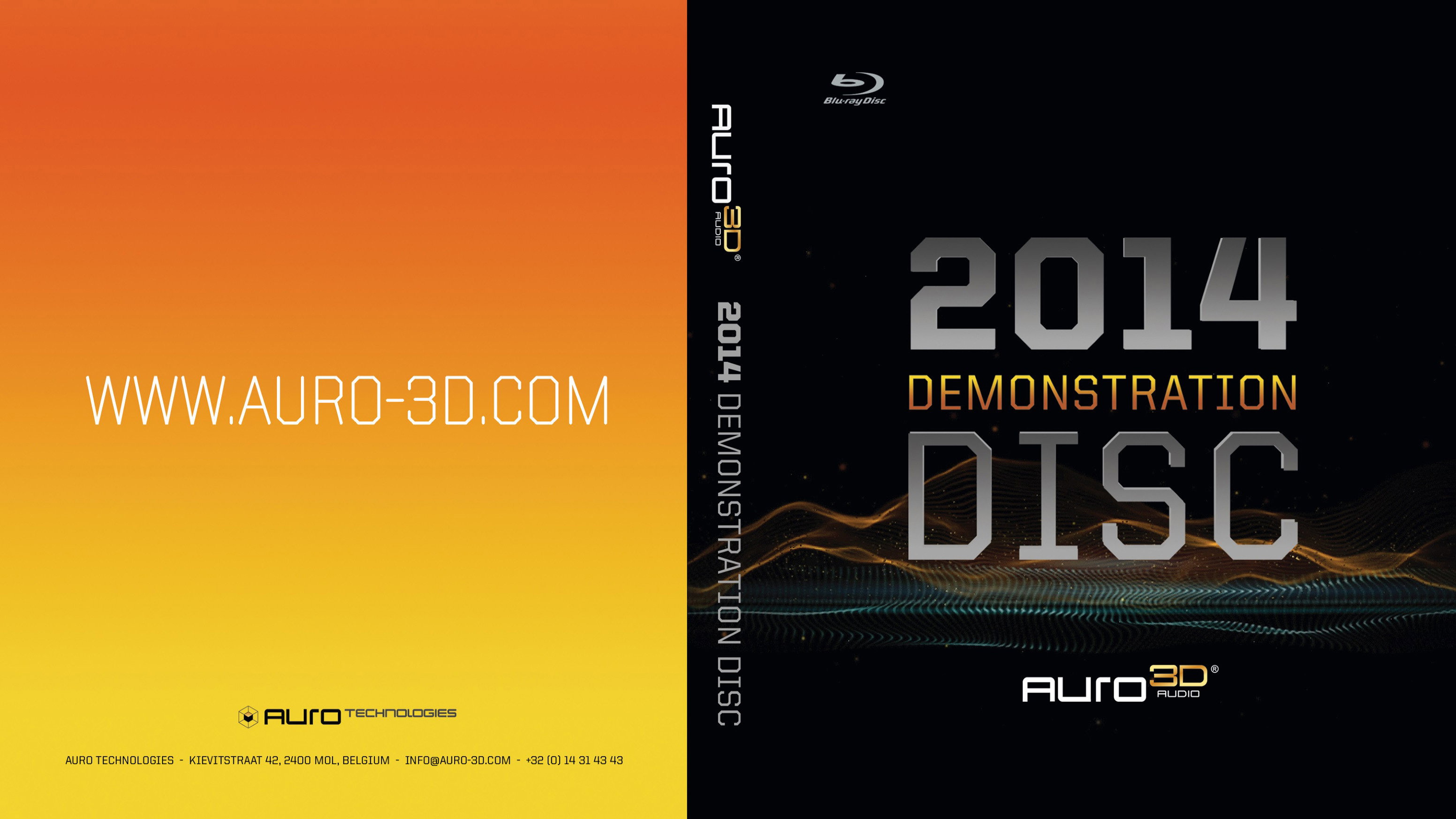 AURO-3D Demonstration Disc
