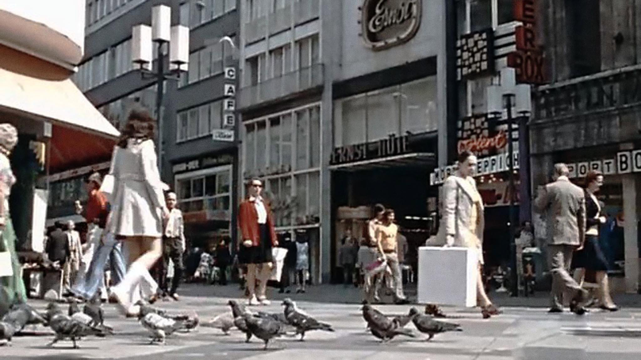 City Center and Pedestrians
