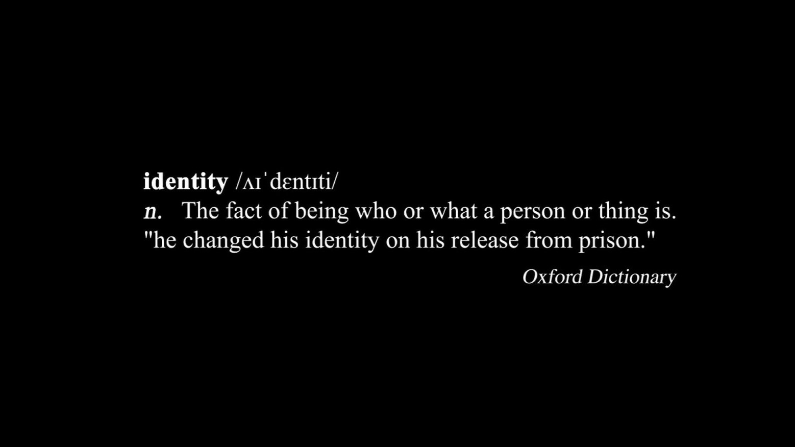 Double Identity