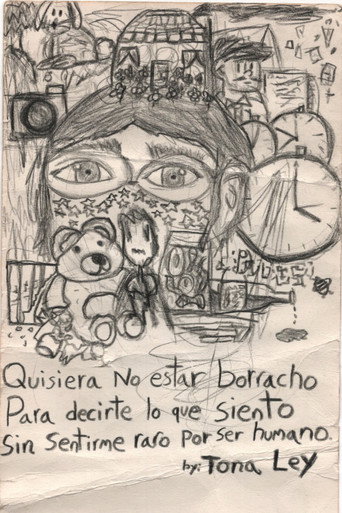 Quisiera no estar borracho para decirte lo que siento sin sentirme raro por ser humano